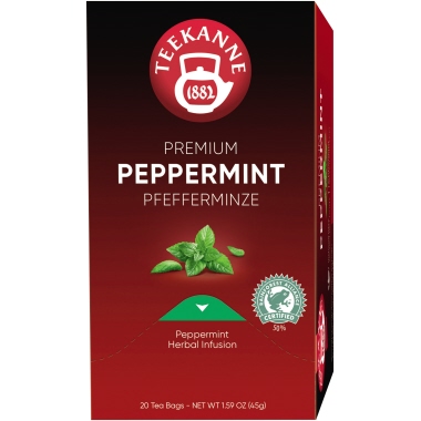 Abbildung einer Packung Teekanne Tee Premium Pfefferminze