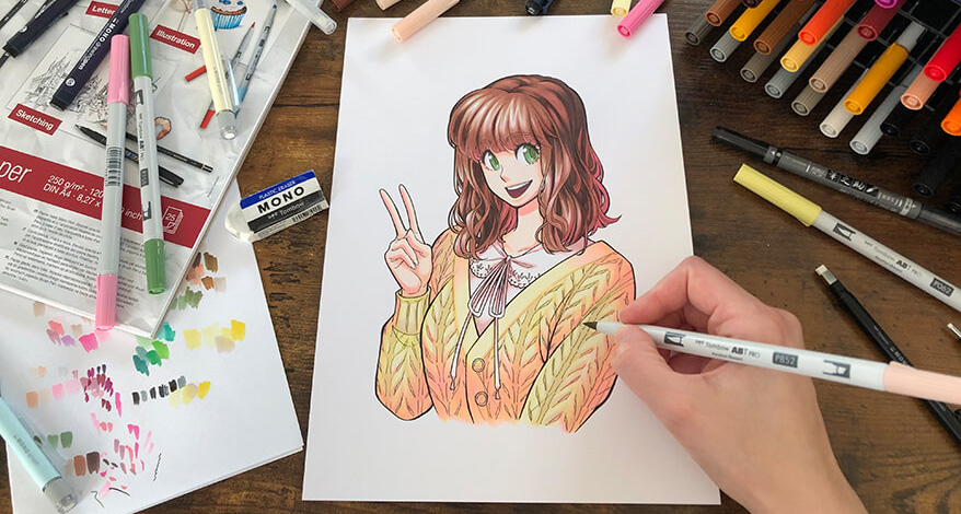 Alles über das Manga zeichnen lernen für Anfänger verrät uns Künstlerin Reyhan im Interview. Mehr dazu bei DBS & MEY in Pfullingen & Gammertingen und im Onlineshop.