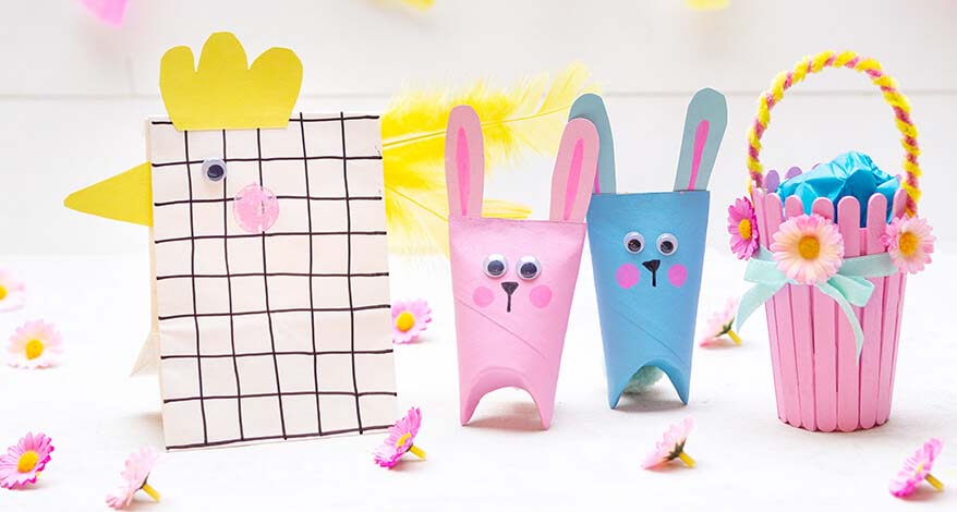Osternest basteln: Wir zeigen Ihnen 3 leichte Bastelideen für Ostern – Download inklusive! Bei Wall am Markt in Kirchheim unter Teck und im Onlineshop.